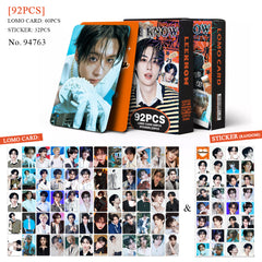 92PCS LeeKnow THIS & THAT Photocard Sticker