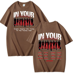 KPOP Album In Your Fantasy Cotton Short-sleeved T-shirt