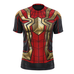 Unisex Spider 3d Print Cosplay Zipper Hoodie