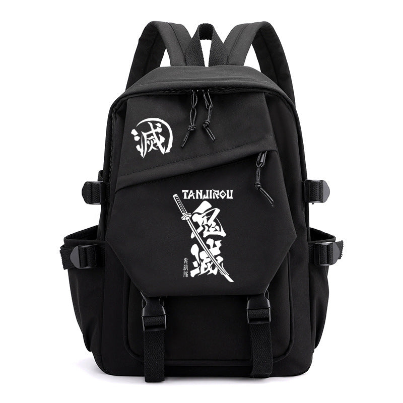 Anime Pattern Printed Large Capacity Backpack