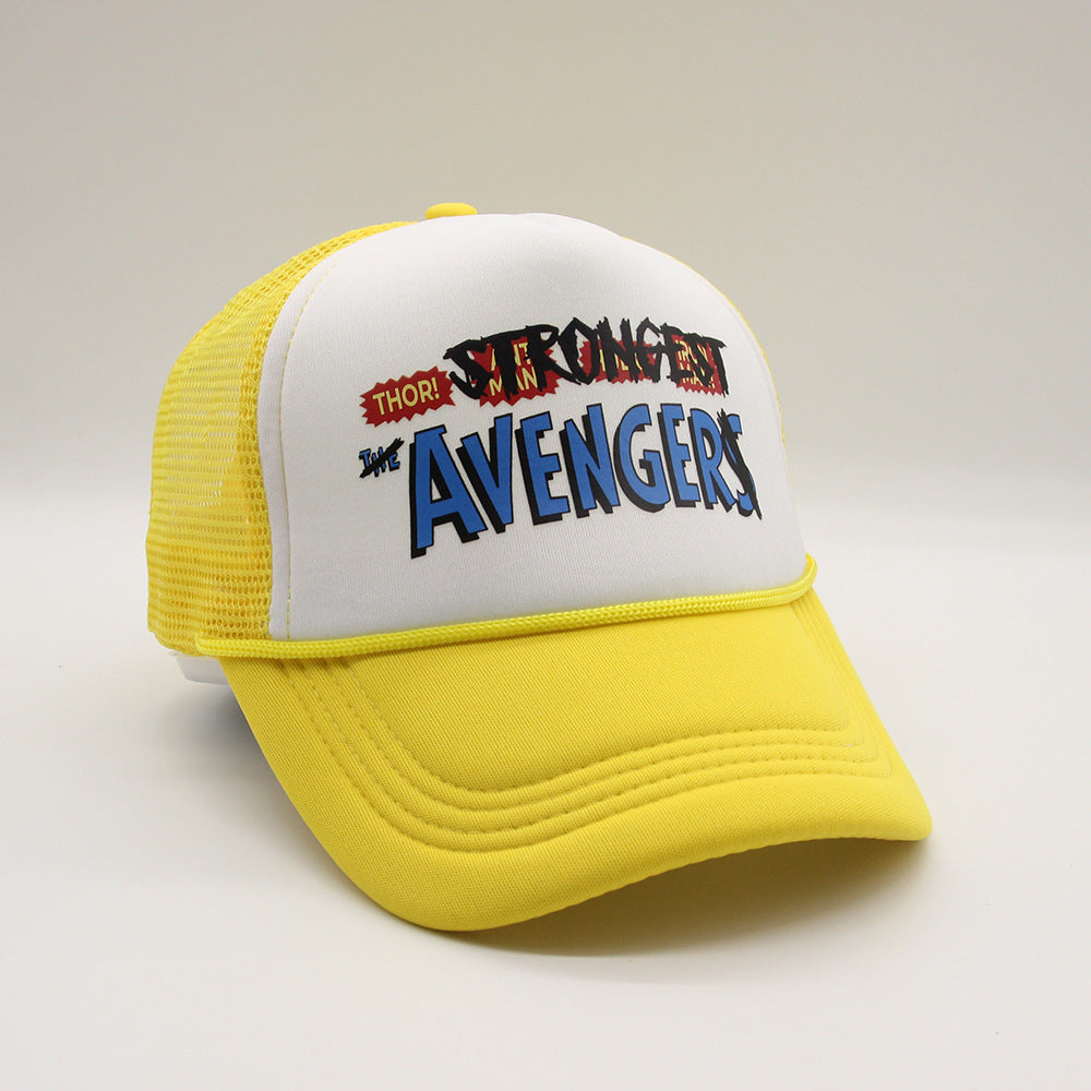 Casual Thor Strongest Avenger Net Hat