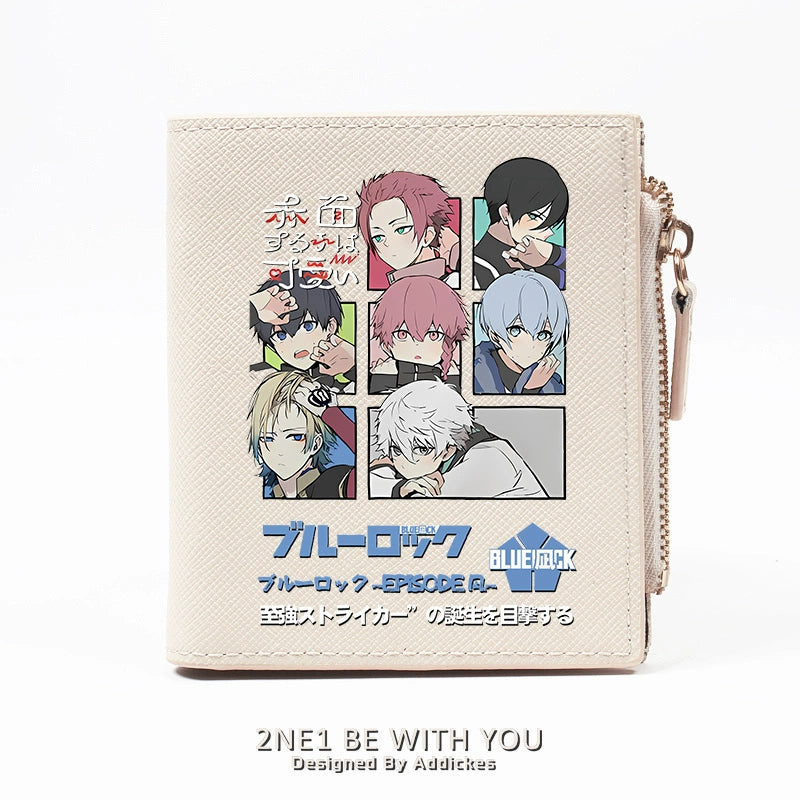 Manga Anime PU Zipper Wallet