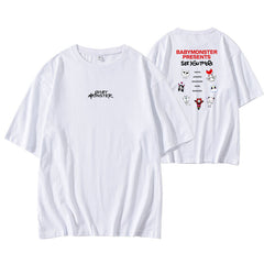 KPOP SEE YOU HERE Graphic Short-sleeved T-shirt