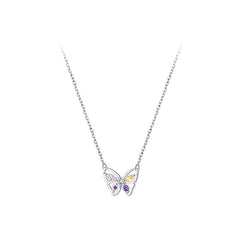 Hollow Butterfly Necklace