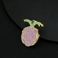 Lovely Devil Fruit Badge Brooch