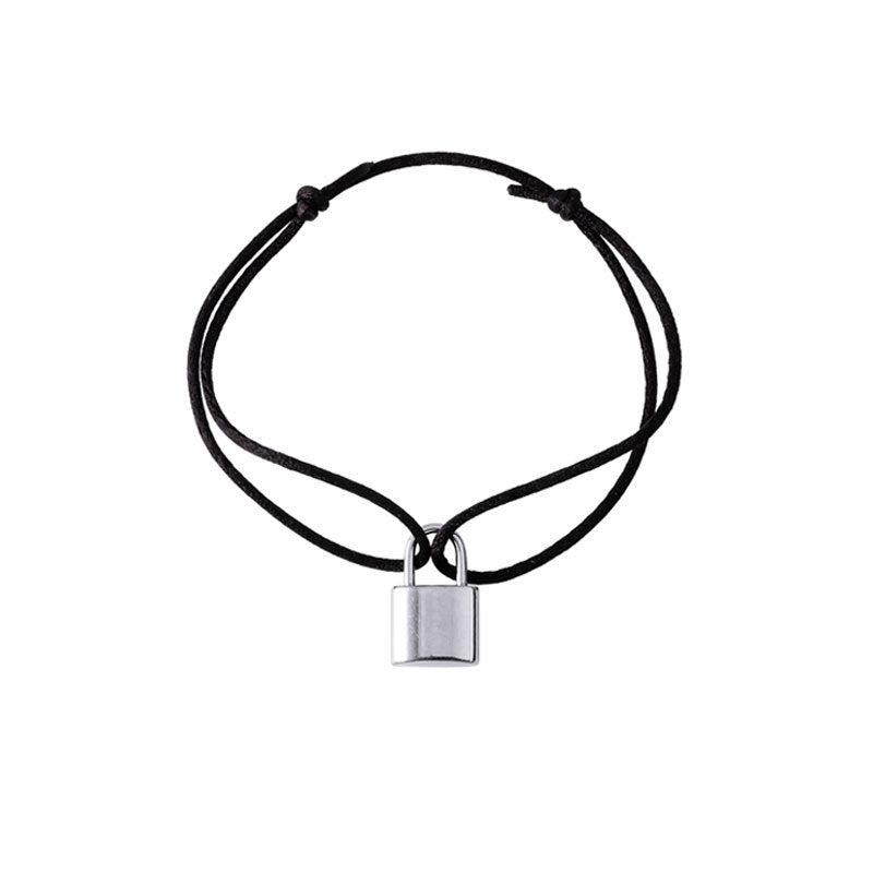 V Same Style Lock Rope Bracelet