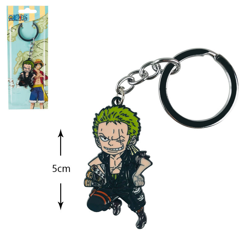 Cute Luffy Necklace Keychain Pendant