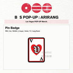 BANGTAN "ARIRANG" Tour Acrylic Brooch Clip