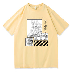 Unisex Anime Loose Short Sleeve T-shirt