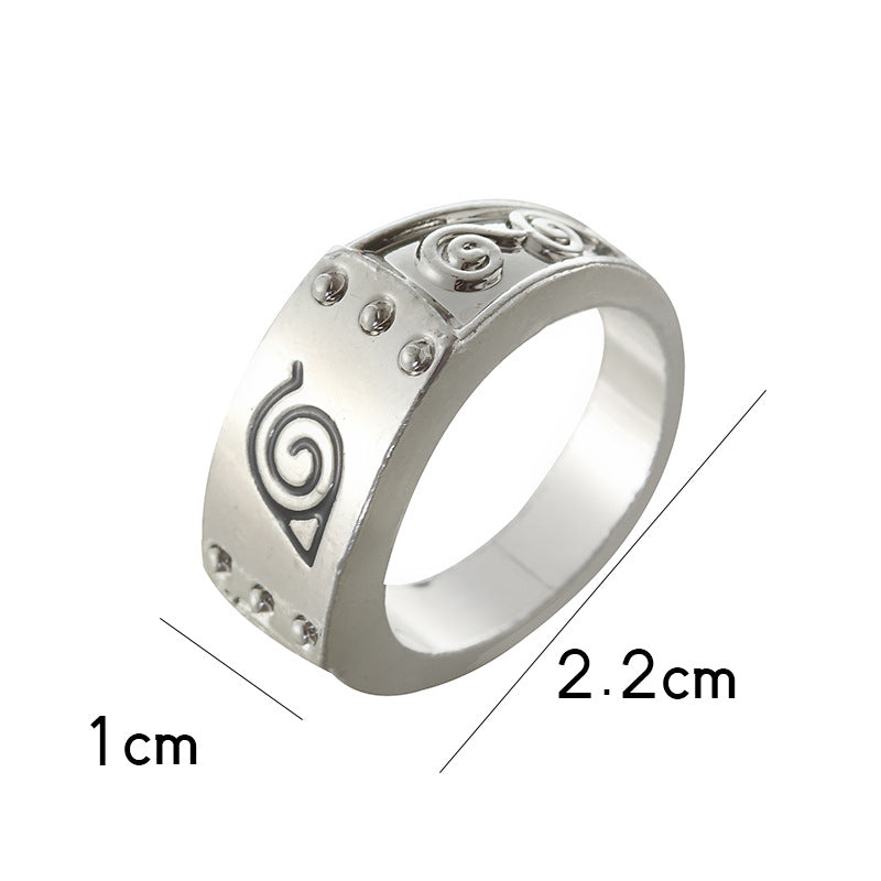 Chic Anime Sasuke Cosplay Ring