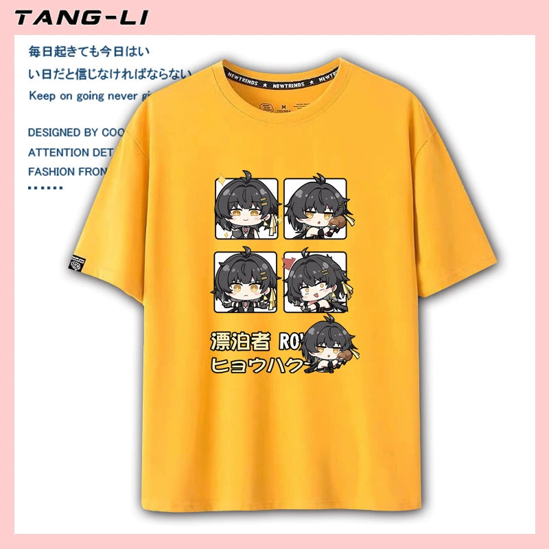 Casual Game Cotton Short Sleeve T-Shirt