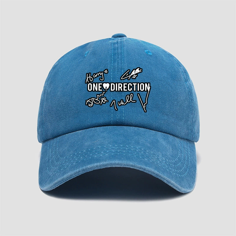 Group 1D Signature Baseball Cap
