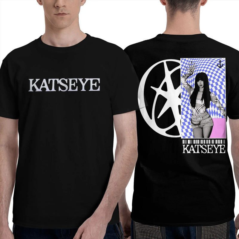 Casual Kpop Katseye Gabriela Logo T-Shirt