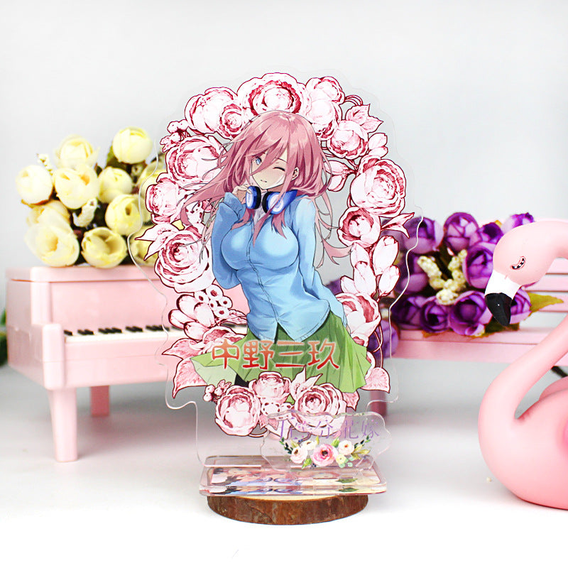 Nakano Anime Standing Card Figure