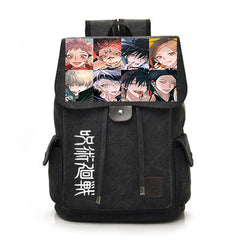 Retro Anime Canvas Schoolbag Backpack