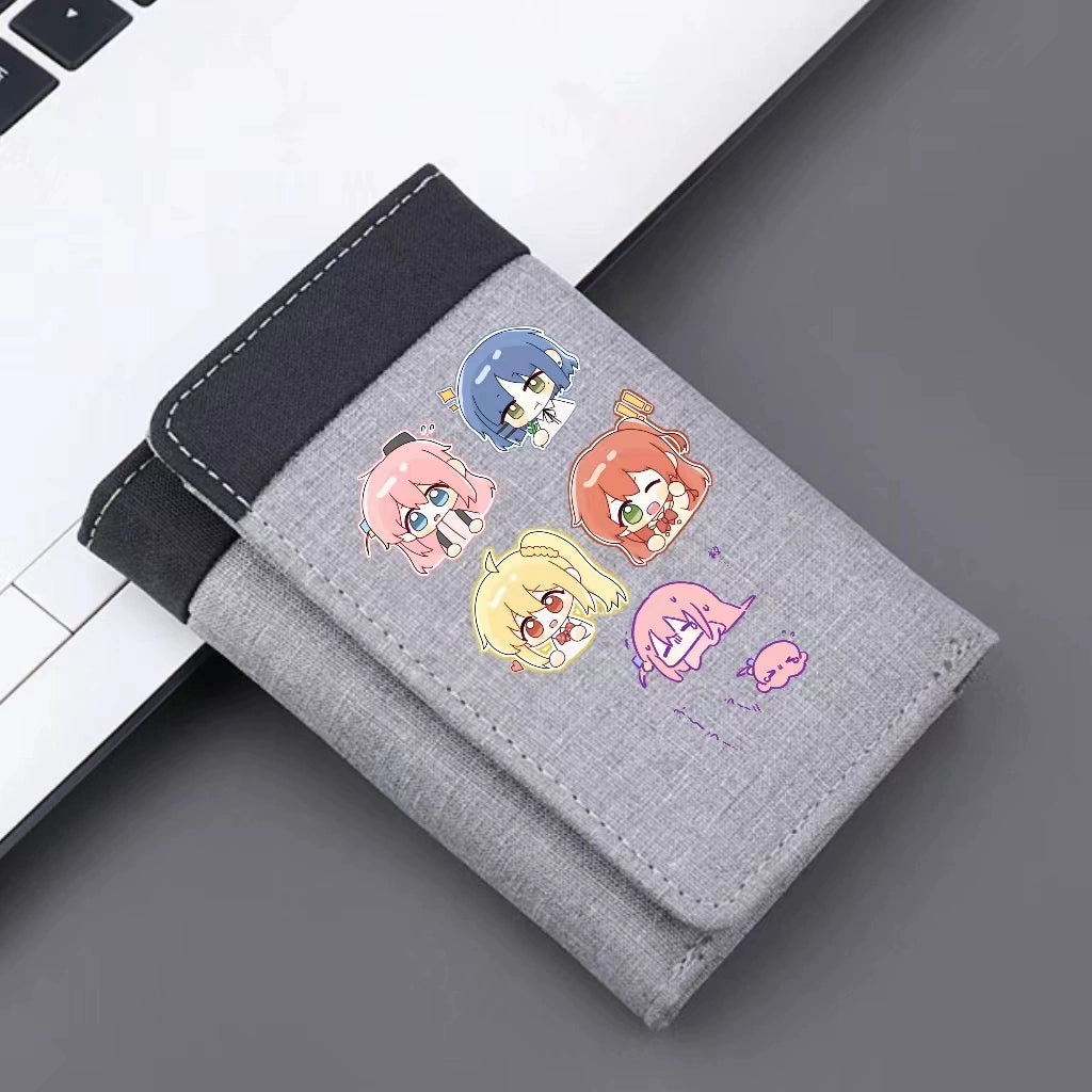 Anime Short Folding Wallet