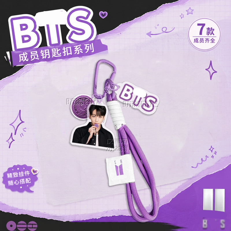 BANGTAN Oreo Acrylic Pendant Lanyard