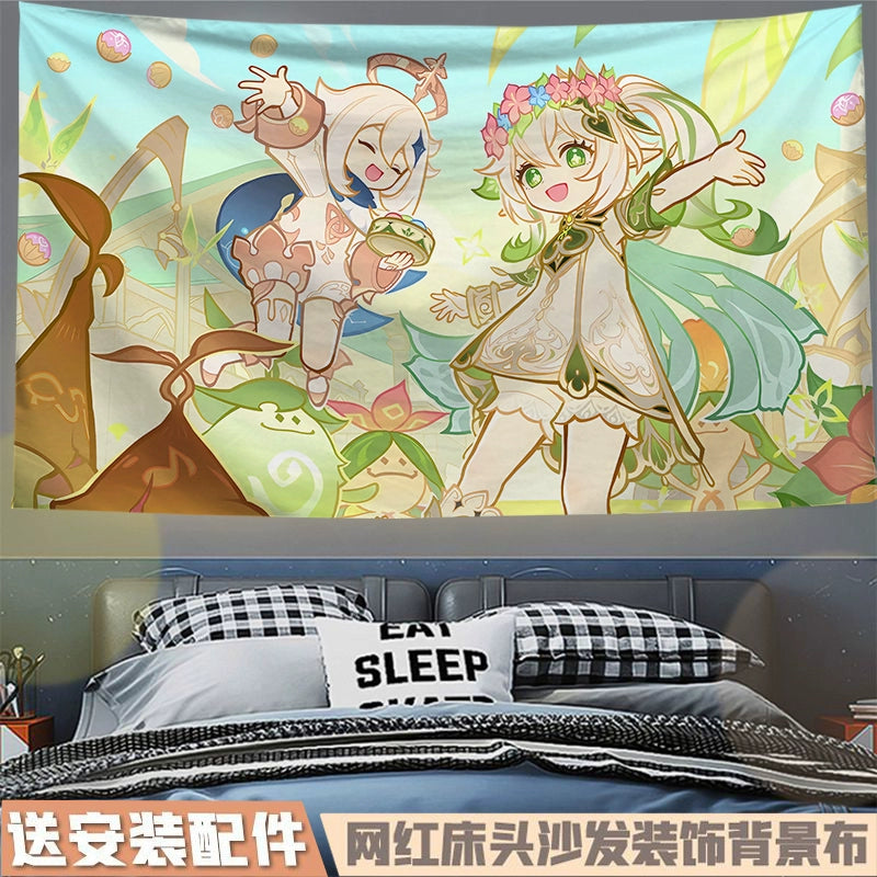 Game Family Photo Hanging Tapestry Decoration