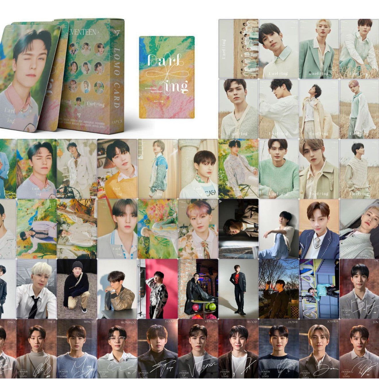 Kpop 55 Pcs LOMO Photocards