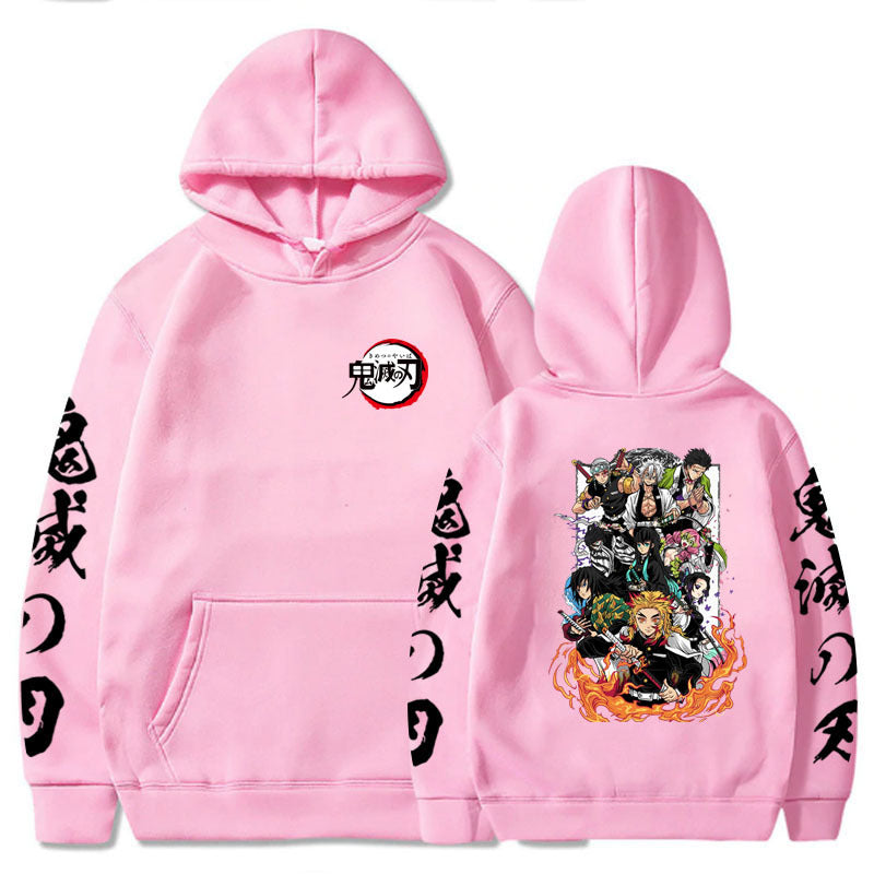 Unisex Anime Rengoku Kyoujurou Loose Hoodie