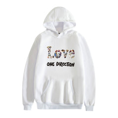 Women's LOVE Harry Print Casual Pullover Hoodie