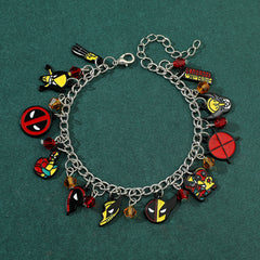 Deadpool and Wolverine Alloy Bracelet