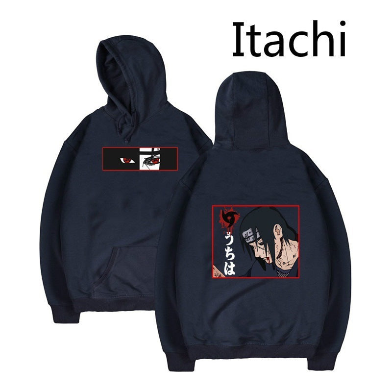 Trendy Anime Logo Printed Unisex Casual Hoodie