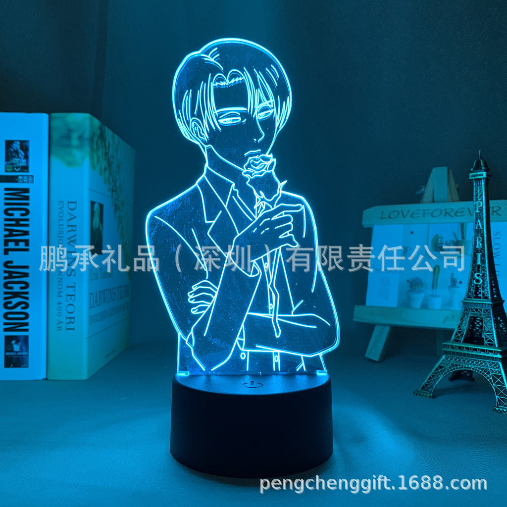 Colorful Anime Acrylic 3d Night Light