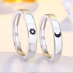 Sun Moon Couple Ring