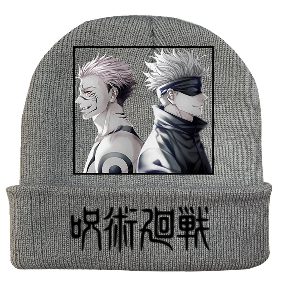 Casual Anime Gojo Warm Beanie