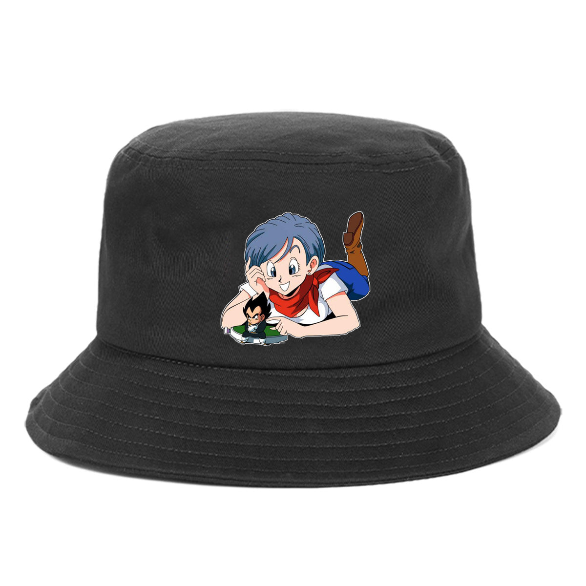 Casual Anime Printed Bucket Hat