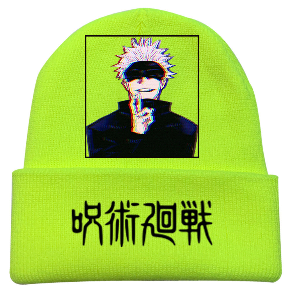 Casual Anime Gojo Warm Beanie