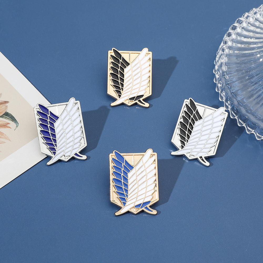 Anime Wings of Freedom Brooch Pendant