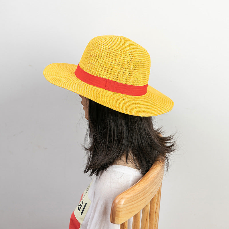 Luffy Cosplay Grass Straw Hat