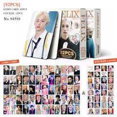 92PCS FELIX Photocard Stickers Collection