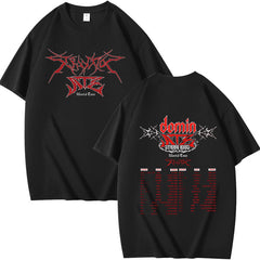 KPOP Dominate LOGO Print Cotton T-Shirt