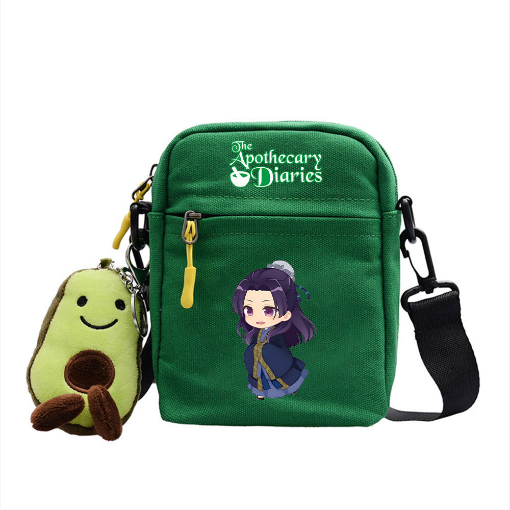 Versatile Anime Square Messenger Bag