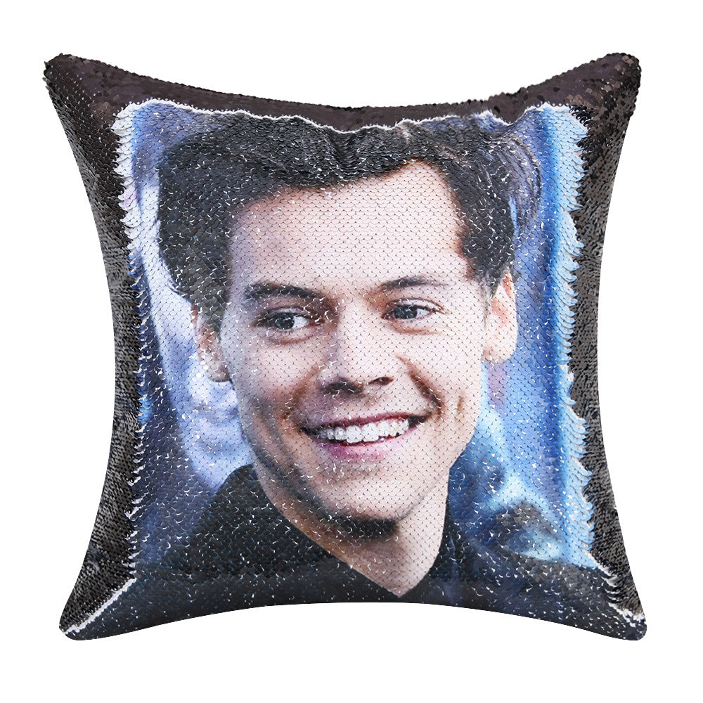 Creative HS Sequined Pillow Cover