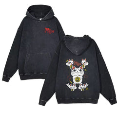 Unisex Dandadan Anime Washed Hoodie
