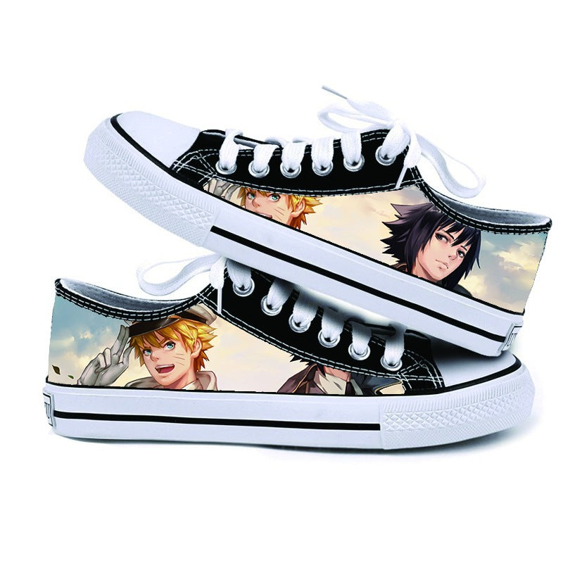 Casual Anime Low-top Canvas Shoes