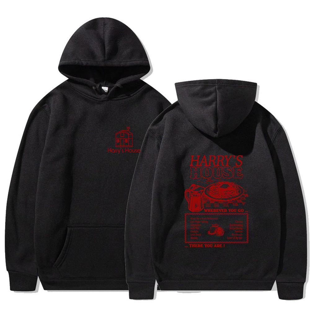 Unisex Harry's House Printed Relaxed Hoodie