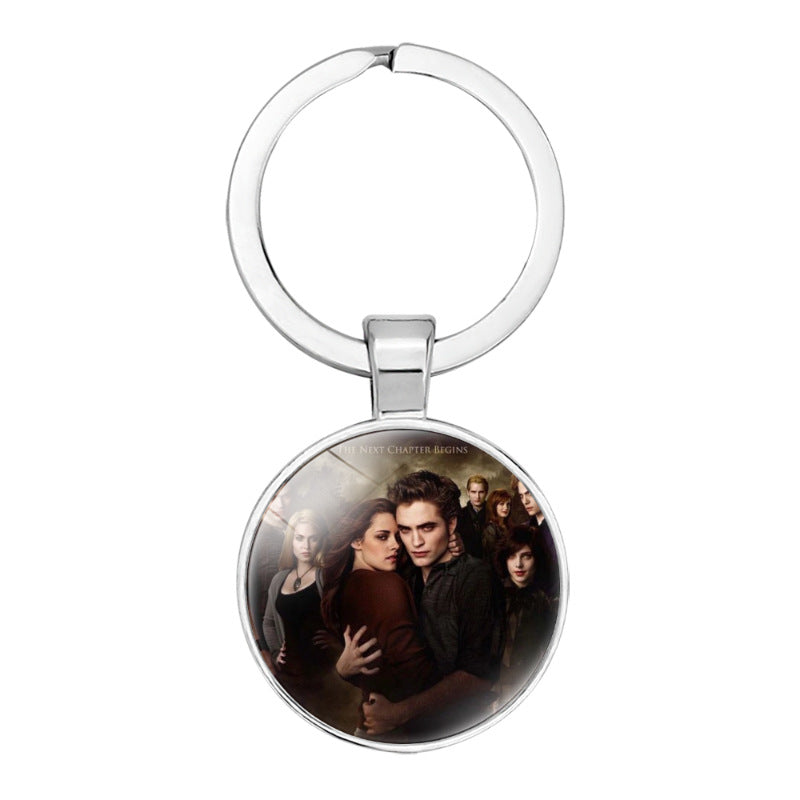 Twilight Gemstone Key Ring