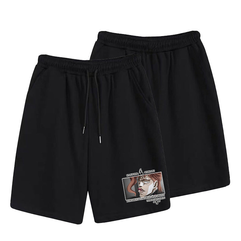 Casual JOJO Anime Men's Summer Sports Shorts