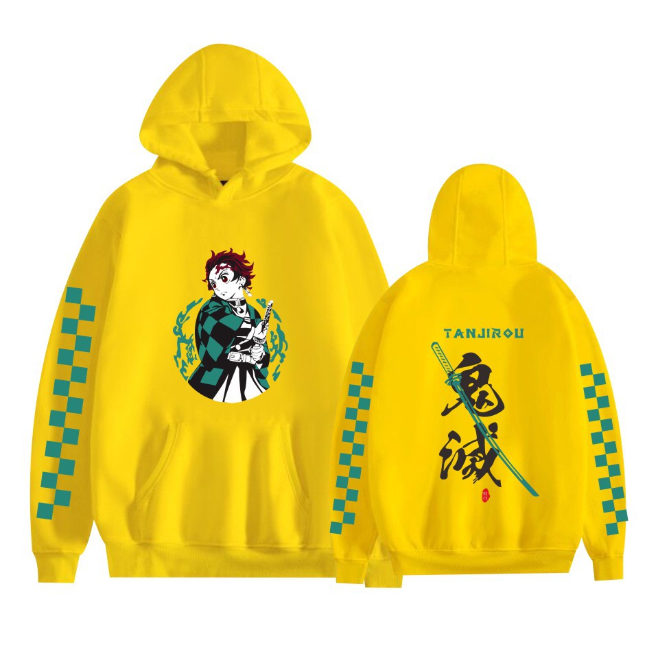 Unisex Anime Loose Sports Pullover Hoodie