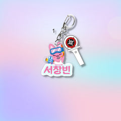 SKZ Doll Pendant Bag Acrylic Keychain