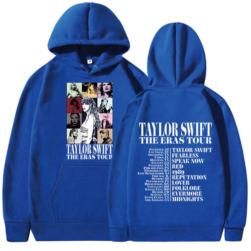 Casual Unisex Taylor Letter Loose Hoodie