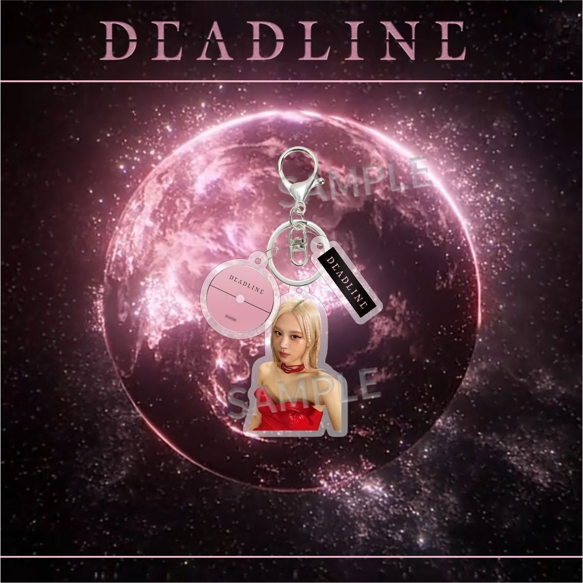 BP < Deadline > Acrylic Keychain Pendant