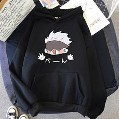 Casual Anime Men's and Women's Loose Hoodie