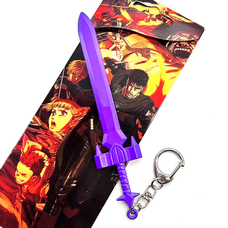 Anime Sword Model Keychain Pendant