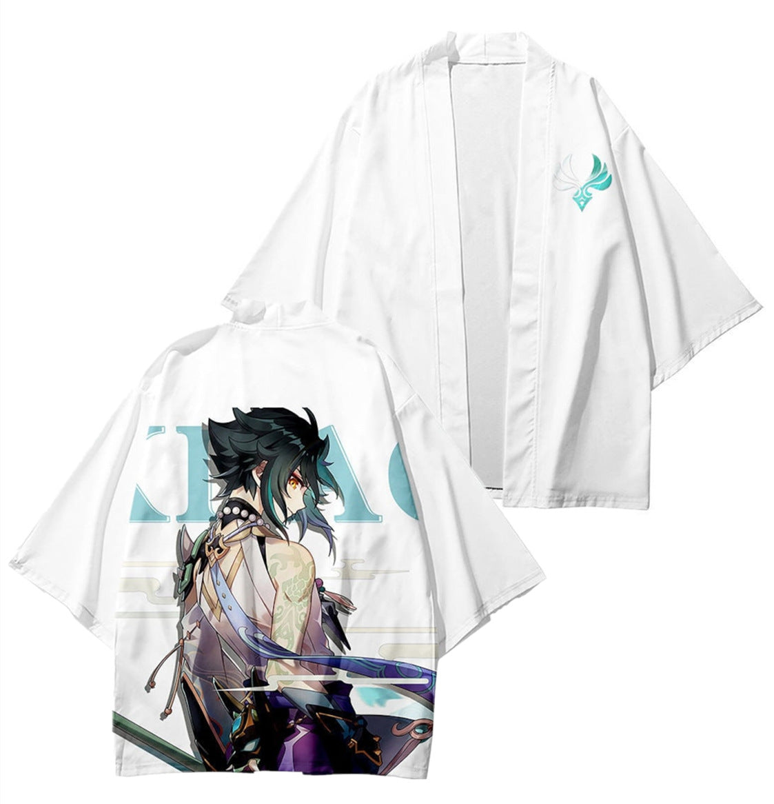 Chic Game Cosplay 3D Cape Kimono